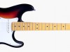 Stratocaster Ash Custom Deluxe AAA Flame Maple - 3-Color Sunburst - 923-9500-800